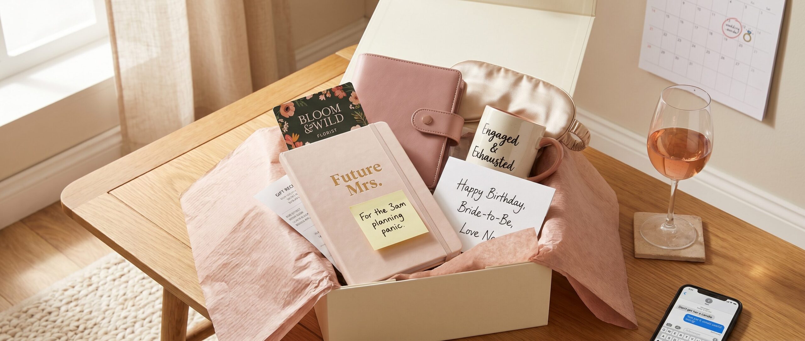 birthday gift guide for an engaged best friend