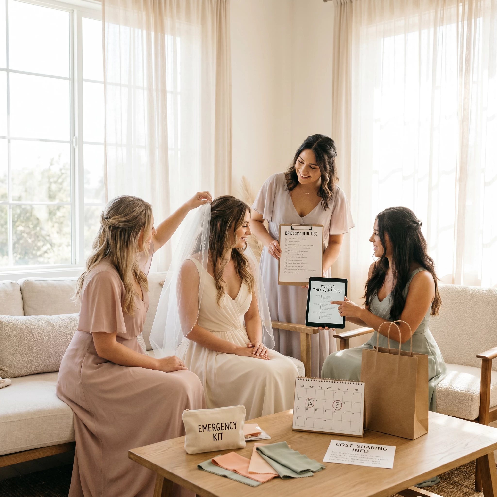 bridesmaid duties guide