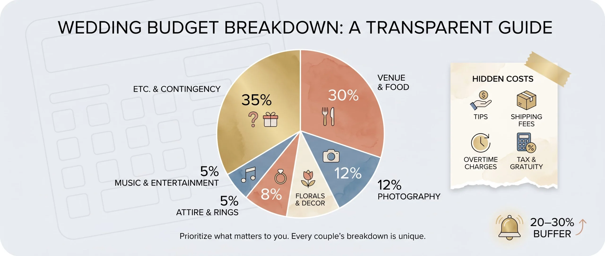 wedding budget breakdown