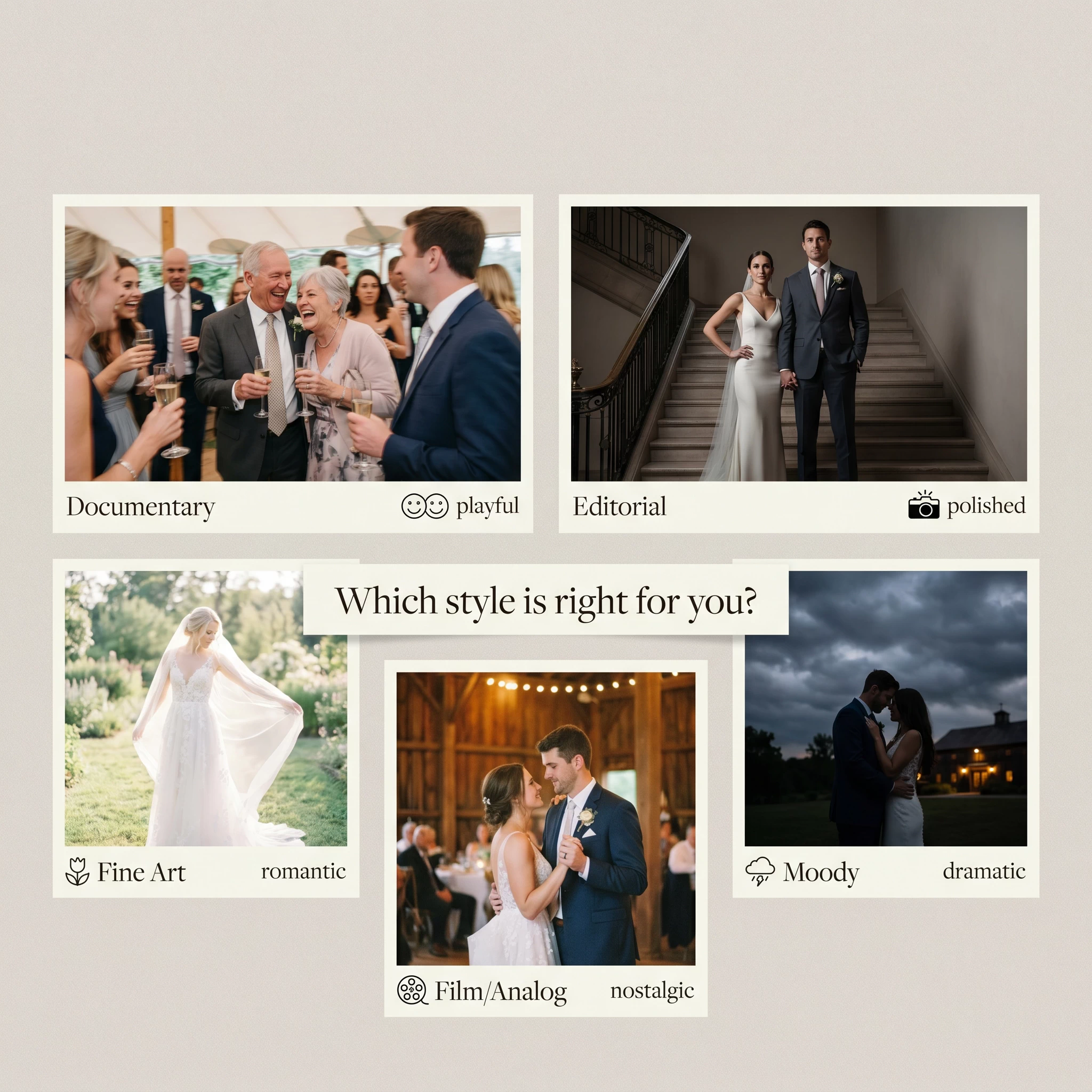 Wedding Photography Styles